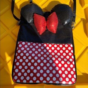 Minnie Mouse sequins bag